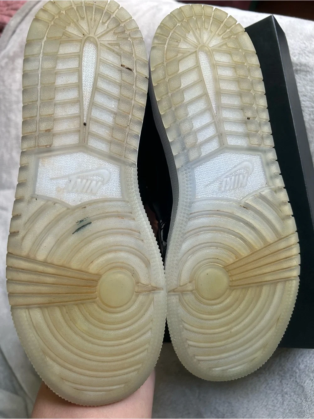 Jordan patent midsole